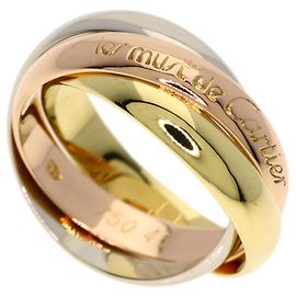 Anello Trinity Cartier in oro giallo rosa e bianco Altro