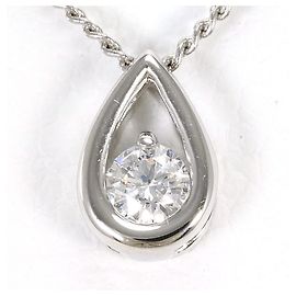 Autre Marque Colar de platina e diamantes Outro