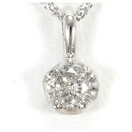 Autre Marque Colar de platina e diamantes Outro