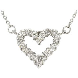 Autre Marque PT850 Platin-Halskette mit Diamant Andere