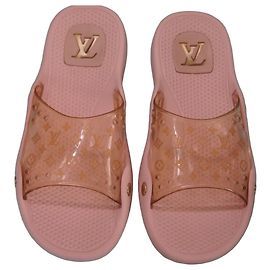 Infradito Louis Vuitton Rose Monogram Rosa