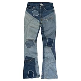JEANS VINTAGE PATCHWORK DOLCE & GABBANA Azul