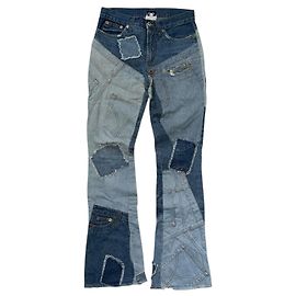 JEANS VINTAGE PATCHWORK DOLCE & GABBANA Bleu