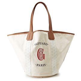 Goyard Bellara Reversible Canvas Tote Bag Weiß