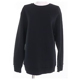 Autre Marque Sweatshirt en coton avec logo PATOU au dos Noir