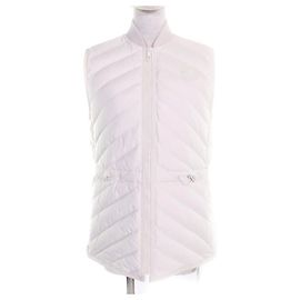 Hermès Hermes Polyester Daunenweste Weiß