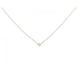 Autre Marque Collier en diamant Au750 Doré