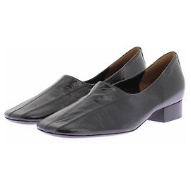 Phoebe Philo Black Leather Loafers Size 40.5 Black