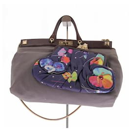 Marc Jacobs Grey Leather Handbag Grey