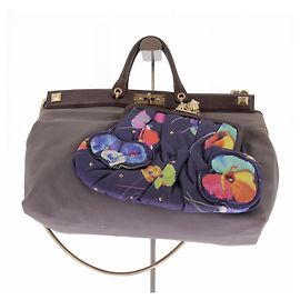 Sac à main Marc Jacobs en cuir gris Gris