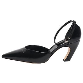 Autre Marque Black Victoria leather pumps - size EU 42 Black