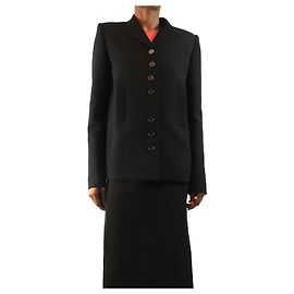 Khaite Schwarze Saraphina Jacke - Größe UK 6 Schwarz