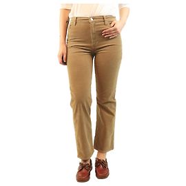 Frame Denim Jean en velours côtelé marron Le Sleek - taille UK 10 Marron