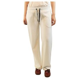 Brunello Cucinelli Joggers blancos de corte recto - talla S Blanco