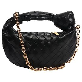 Bottega Veneta Mini bolsa Jodie preta Preto