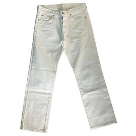 7 For All Mankind The Standard weiße Jeans Weiß