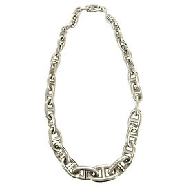 Hermès Collana HERMES Chaine d'Ancre Crescendo Argento