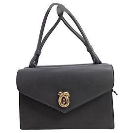 Bottega Veneta Bolsa de couro cinza Cinza
