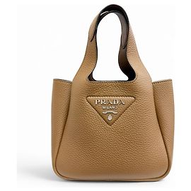 Prada 1BA349 Mini Handbag Brown
