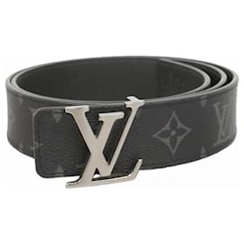 Cintura Louis Vuitton Monogram Eclipse Nero