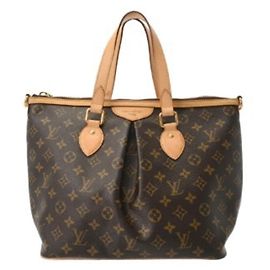 Borsa Louis Vuitton Monogram Palermo PM Marrone