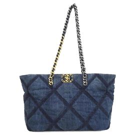 Borsa Chanel 19 AS3660 Blu
