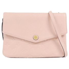 Borsa a Spalla Louis Vuitton Monogram Empreinte Twice Rosa