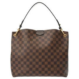Bolsa de Ombro Louis Vuitton Damier Graceful PM Marrom