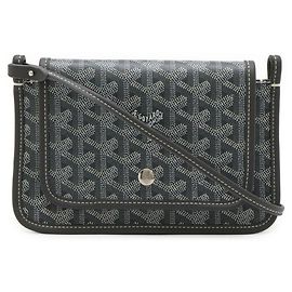 Goyard Plume Handtasche Grau Weiß Braun Weiß