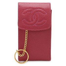 Estuche para cigarrillos CHANEL Coco Mark Rosa Rosa