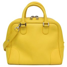 Loewe Amazona 75 Medium Handbag Yellow