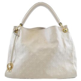 Sac à l'épaule Louis Vuitton Monogram Empreinte Artsy MM M93449 Blanc