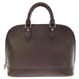 Bolsa Louis Vuitton Epi Alma PM Marrom