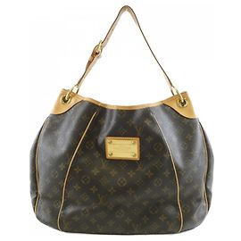 Bolso de Hombro Louis Vuitton Monogram Galliera GM Castaño