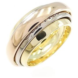 Cartier Trinity Must Essence 2002 Christmas Limited Edition Ring Pink Weiß Gelb