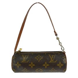 Louis Vuitton Papillon Pochette Monogram Canvas Mini Marrone