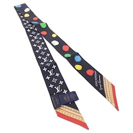 Sciarpa Louis Vuitton BB Painted Dot Nero