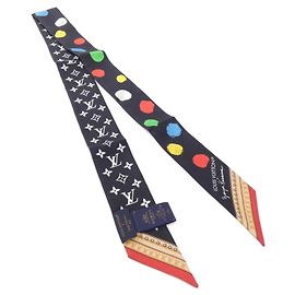 Cachecol Louis Vuitton BB Painted Dot Preto
