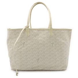 Bolsa Tote Goyard Saint Louis PM Marrom Branco
