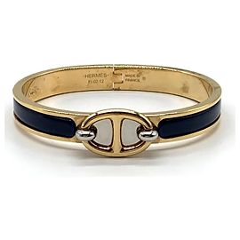 Hermès Hermes Mini Click Chaine d'Ancre Armband vergoldet Golden