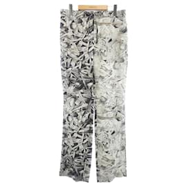 Loewe Seidenhose Weiß