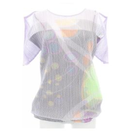 Issey Miyake Top Pleats Please Marrom Roxo