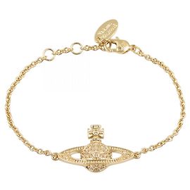 Pulseira de latão Vivienne Westwood Dourado