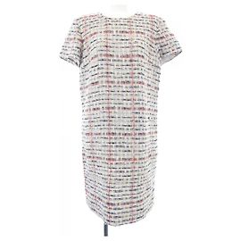 Chanel Kleid Braun Schwarz Weiß