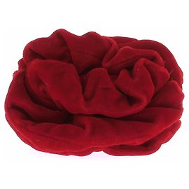 Fermaglio per capelli rosa Jennifer Behr Rosso