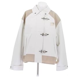 Autre Marque Giacca beige e bianca Beige