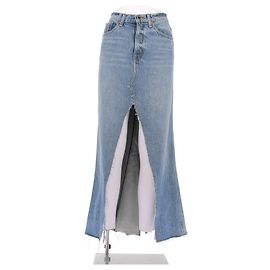 Saia jeans azul Khaite Azul