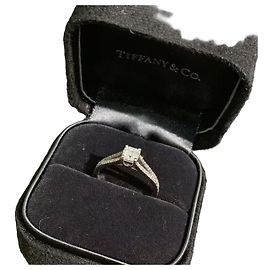 Tiffany & Co. Lucida Diamantring Silber