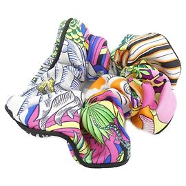 Hermès Scrunchie in seta Claudia Chouchou Hermes Multicolore