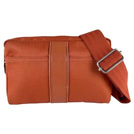 Hermès Pochette banane Hermes Orange Toile Chevron Orange